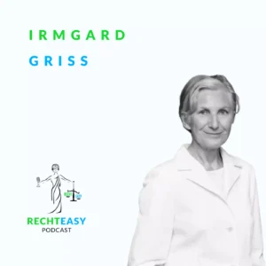 1 rechteasy podcast Irmgard Griss min