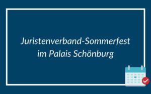 juristenverband sommerfest im palais schoenburg